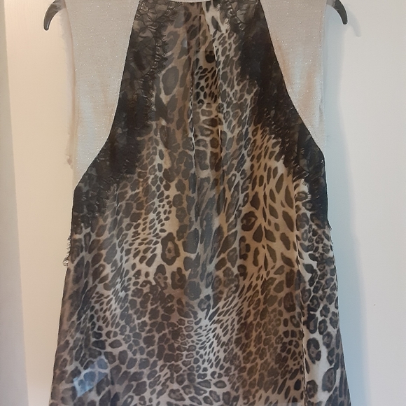 *NWT* Miss Me sleeveless Top L - Picture 2 of 3